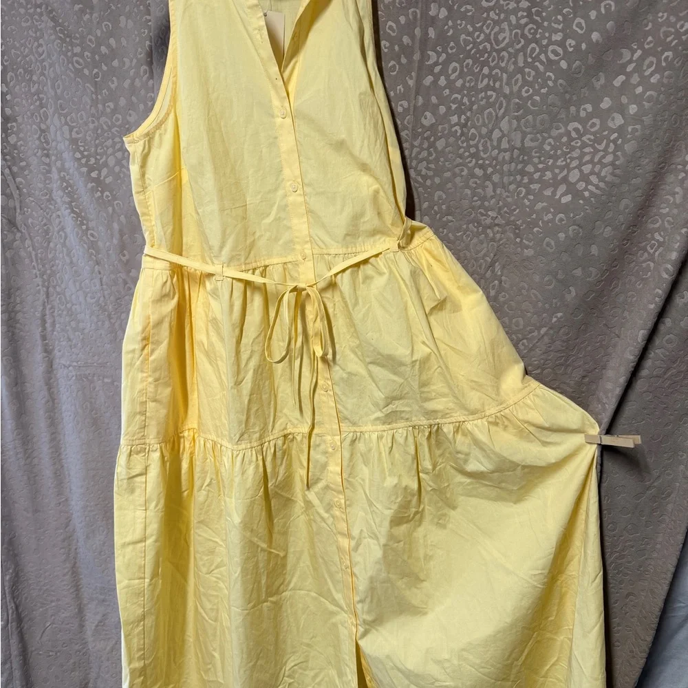 Universal Thread Light Yellow High Low Dress - Picture 2 of 5